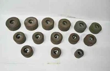 NEWAY VALVE SEAT GRINDING STONE SET 15 PCs 80 GRIT