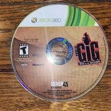 Power Gig: Rise of the Six String (Xbox 360) - Disc Only - Tested & Working