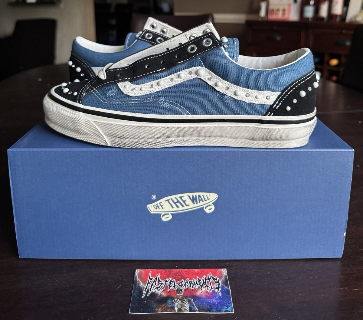 Vans Old Skool 36 LX Pearlized Pack Black Navy Blue VN000E8VYA6