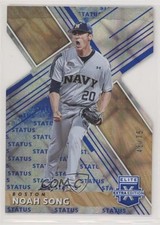 2019 Panini Elite Extra Edition Status Blue Die-Cut 48/75 Noah Song #115 s3g