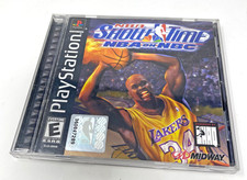NBA Showtime NBA on NBC Black Label PS1 Playstation 1 Used Tested Works