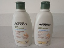 Image of Aveeno Daily Moisturising Yogurt Body Wash Vanilla Scent 300ml X 2