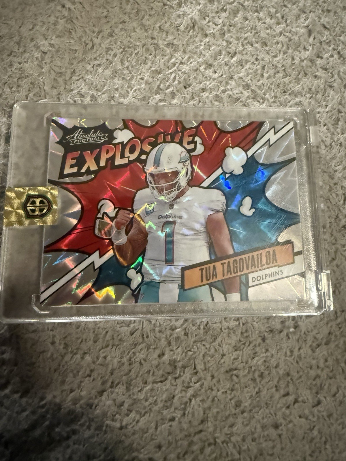 2024 Panini Absolute Explosive Tua Tagovailoa Miami Dolphins