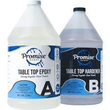 Epoxy Resin Promise Table Top 2-Part 2 Gallon High Gloss Resin Hardener NEW