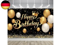 Happy Birthday Geburtstagsbanner,Keugt Happy Birthday Party