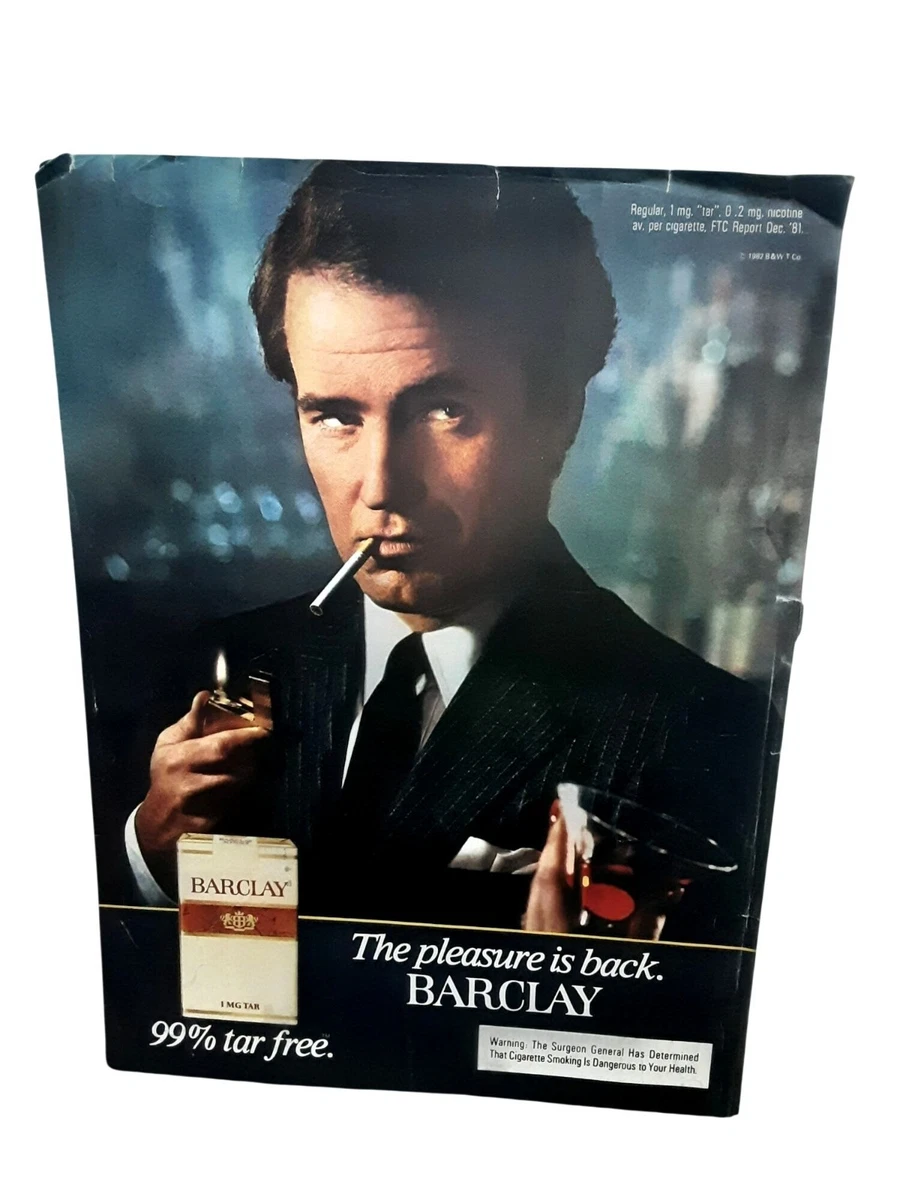 Barclay Collectible Tobacco Cigarettes for sale