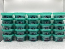 Hasbro Play-Doh 25 1 Ounce Containers SPARKLE GREEN GLITTER