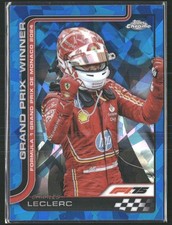 2025 Topps Chrome Sapphire F1 #100 Charles Leclerc GP Winner