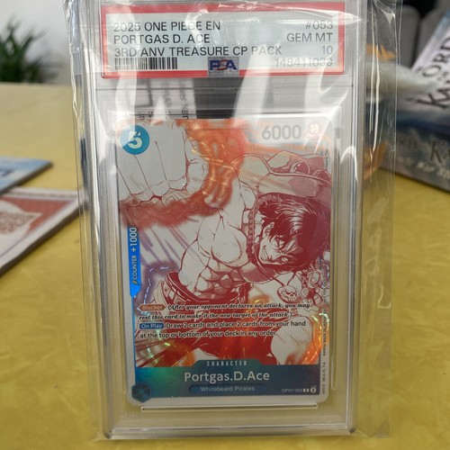Portgas.D.Ace (3rd Anniversary Winner) graded PSA 10 for sale on eBay