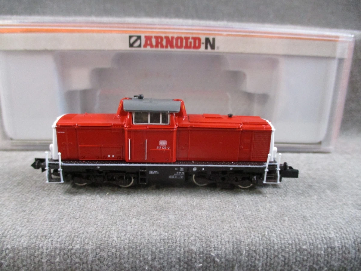 Arnold Spur N 2013 Diesellok BR 212 176-2 der DB DC Analog Licht in OVP G265