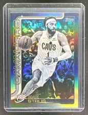 Max Strus 2025 Topps #84 Blackout Variation