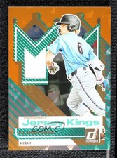 2025 Panini Donruss Prospect Jersey Kings Orange Ice PJ Morlando #PJK-PM 1me8