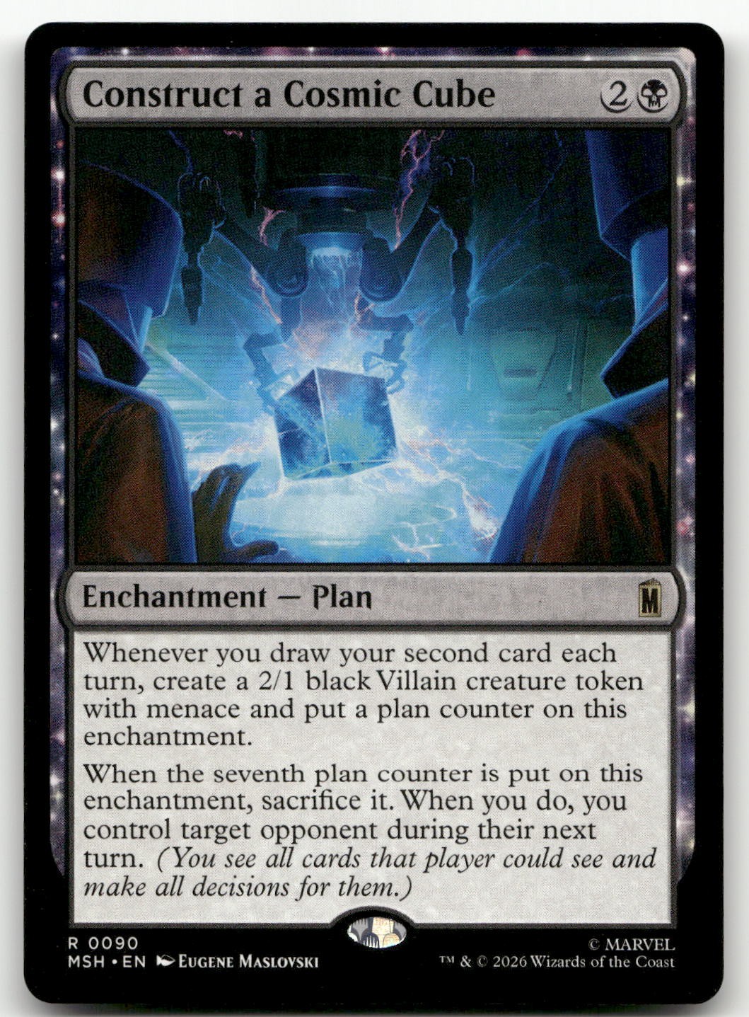 Construct a Cosmic Cube #90 (NM) Marvel Super Heroes MSH Magic MTG
