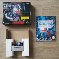 SNES Terranigma in Big Box OVP mit Spieleberater Super Nintendo PAL Deutsch NOE