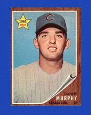 1962 Topps Set-Break #119 Danny Murphy EX-EXMINT *GMCARDS*
