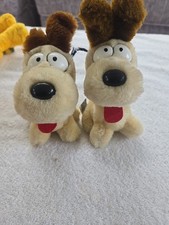 Lot of 2 Vintage 1983 Dakin Odie Plush Garfield