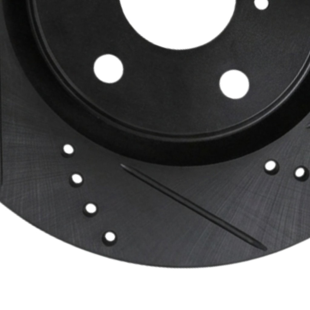 Maserati Ghibli 2014-2016 Rear Brake discs Set Black
