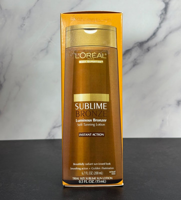 L Oreal Sublime Bronze Self Tanning Lotion Streak Free 6.7oz Sun-kissed Look