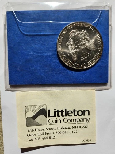 1995 American Eagle Dollar Walking Liberty 1 oz fine Silver Littleton Coin $1