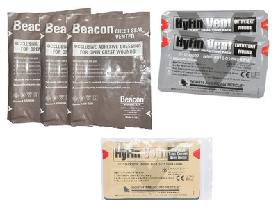 Beacon 2 pack & Hyfin Chest seals (9 total)