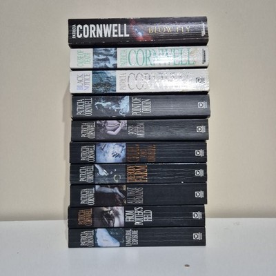 Patricia Cornwell 10 Book Bundle Unnatural Exposure Body Farm Post-Mortem Etc