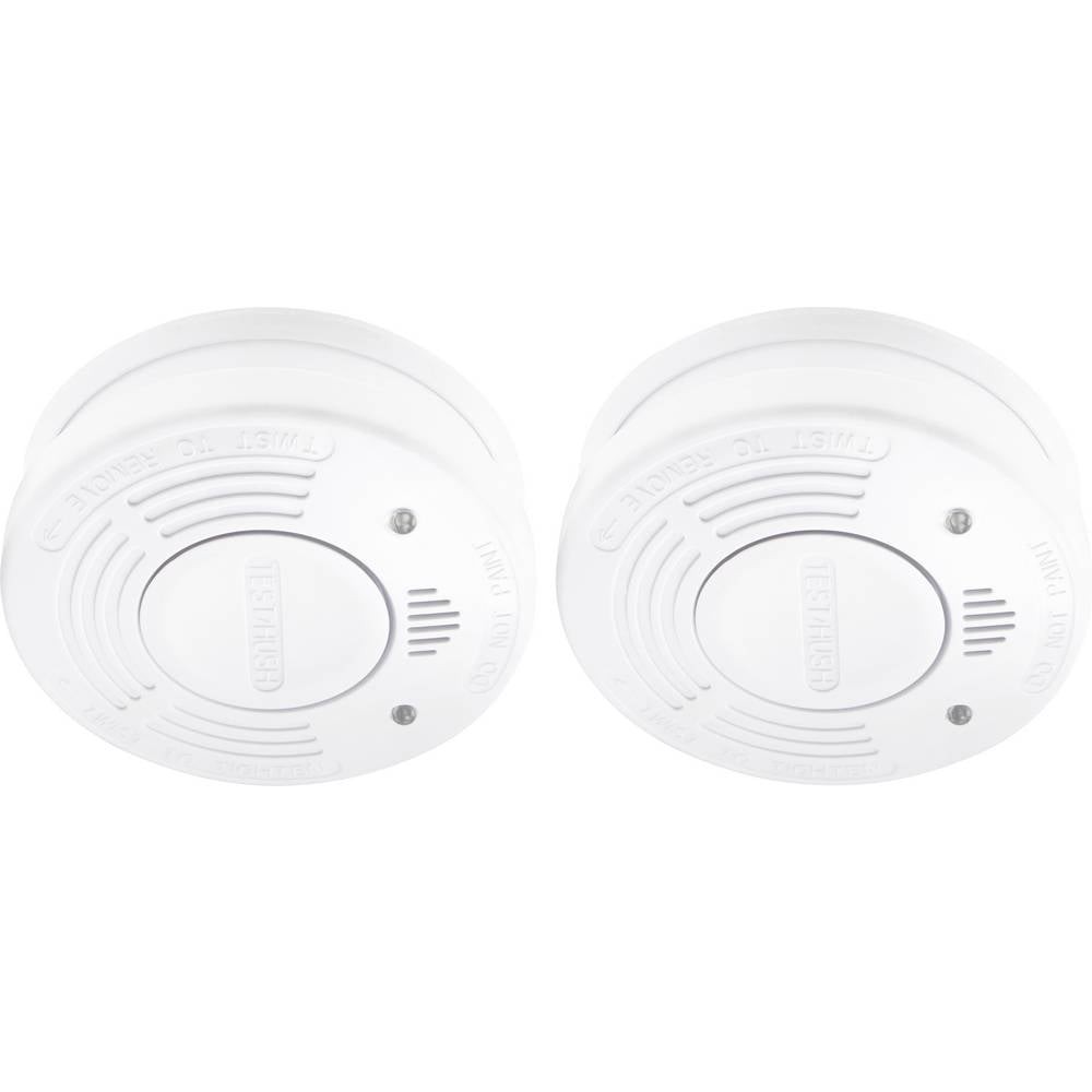 Détecteur de fumée discret 102 mm Alecto SD1010 avec pile lithium longue durée