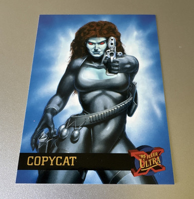Fleer 1995 Fleer Ultra X-Men Marvel #12 Copycat Base Set Card Peter Bollinger