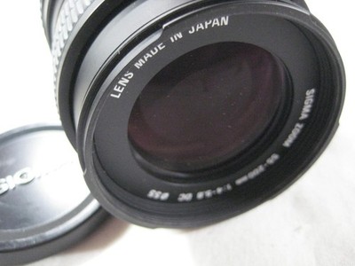 Sigma camera lens Japan zoom 55-200mm DC DSLR 55mm Canon EF mount