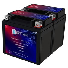 Mighty Max YTZ7S 12V, 6Ah, Battery Compatible with Yamaha 50 YFZ50 24 - 2 Pack