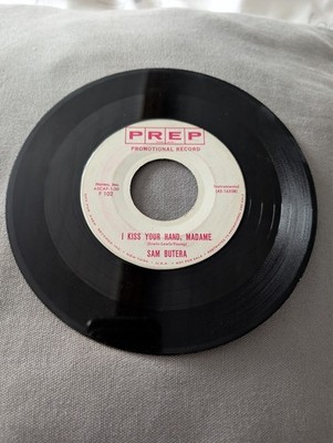 Sam Butera Equator / I Kiss Your Hand Madame | 7'' Vinyl Single | Promo 1957   