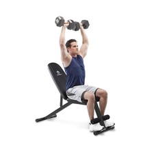 Marcy Multi-Position Adjustable Utility Bench for Home Gym Weightlifting and ...