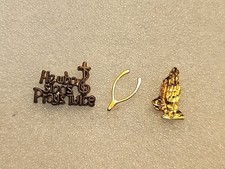 Jesus Christ Lapel Pin Lot Christian Catholic Church Faith God Religion Prayer