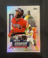 Topps 2025 Series 1 Ronald Acuña Jr. Atlanta Braves Home Field Adv #HA-2