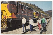 Algoma Central Train Tour Postcard Canyon Agawa Wilderness Ontario Canada