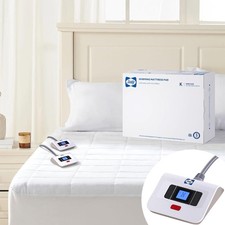 Sealy Electric Mattress Pad King Size 10 Heating Settings Heated Mattress Pad
