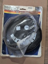 NEW KC HiLites Daylighter Too Cool Black 6" Round Off Road Light Covers 