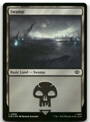 Swamp (0266) Foil - The Lord of the Rings: Tales of Middle-earth