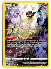 Mew GG10/GG70 Holo Trainer Gallery Rare Crown Zenith Galarian Gallery Pokemon NM on eBay