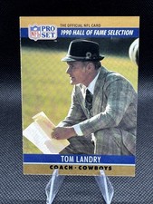 1990 Pro Set - Hall of Fame Selection Tom Landry #28