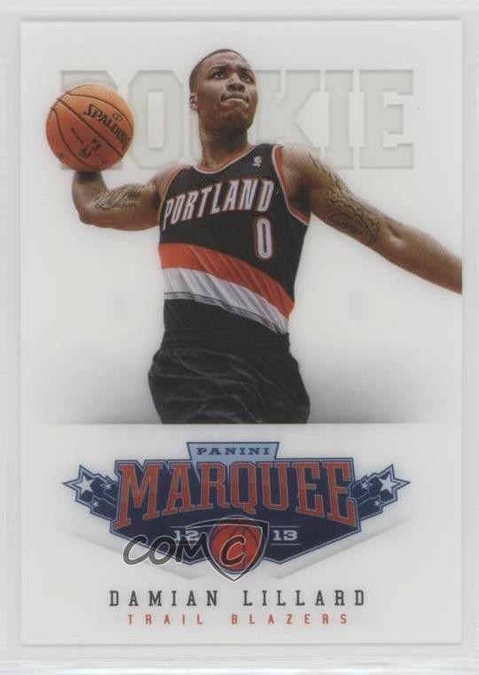 2012-13 Panini Marquee Damian Lillard #461 1s6