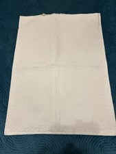 Ralph Lauren Pillow Sham . White Texture Super Soft - Standard