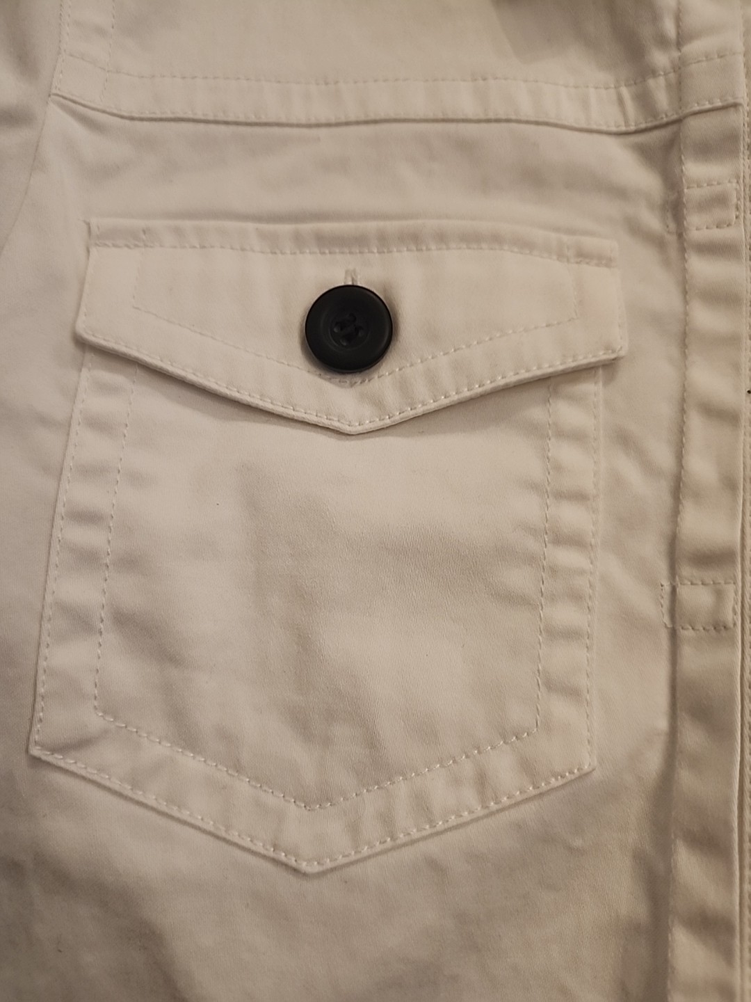 Ruby Rd. Jean Jacket Cotton Blend Stretch White B… - image 7