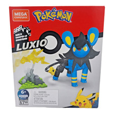 Mega Construx Pokemon Luxio Construction Set 67 Pieces 2020 Mattel GMD36