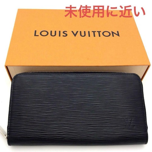 Louis Vuitton Epi Black Men's Zippy Wallet Wallet M61857
