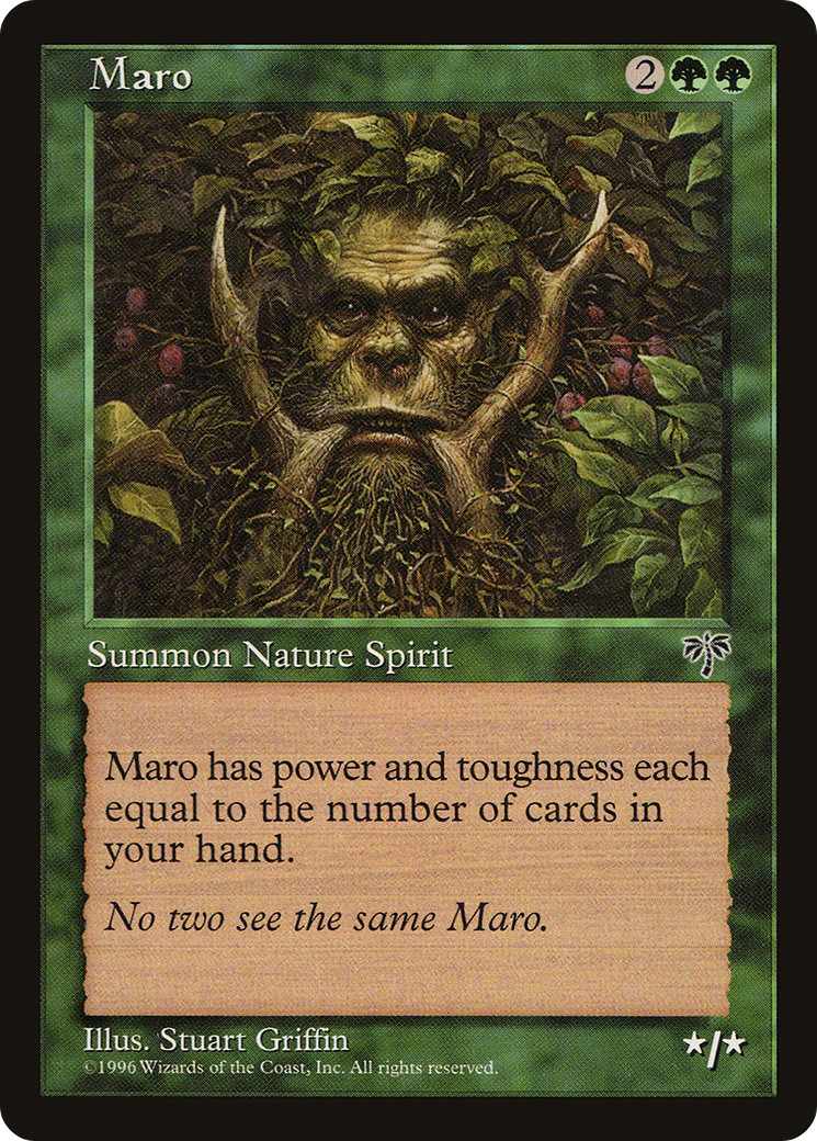 Maro (MP) Mirage MIR Magic MTG
