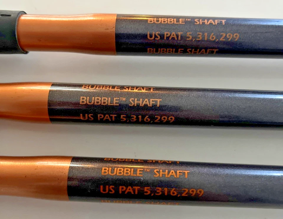 TaylorMade Titanium Bubble Shaft Driver 10.5 & 3 Wood & 5 Wood S90 Plus - Image 4 of 4