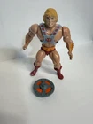 Vintage MOTU He-Man Action Figure 1981 w/ Shield & Armor Masters of the Universe