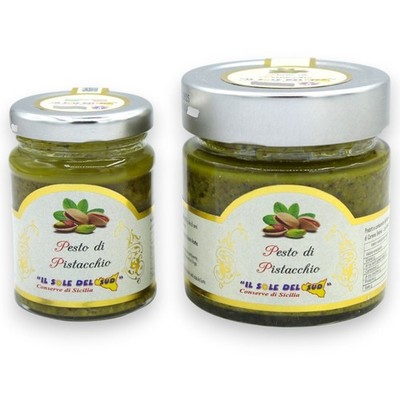 Sicilian Pistachio Pesto, Gluten Free, Two Size Options (1 Unit)