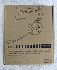 Jabra Evolve 65 UC Mono Wireless Headset 6593-829-409 . Free Shipping.