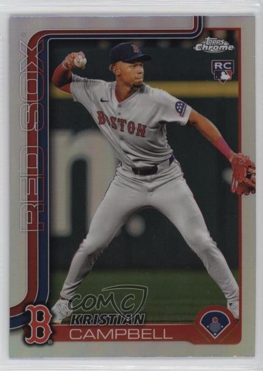 2025 Topps Chrome Refractor Kristian Campbell #171 1d59
